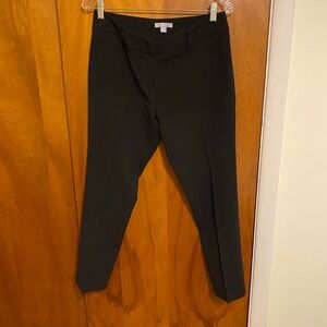 New York & Company Women’s Size 4 Black Ankle/Crop Casual Dress Minimalist Pants